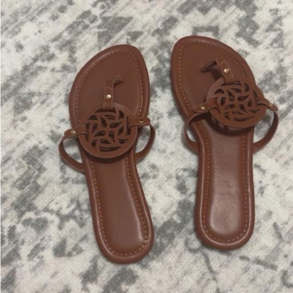 Brown Leather Sandals